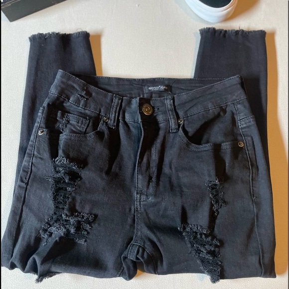 REDFOX BLACK JEANS. - Picture 2 of 11